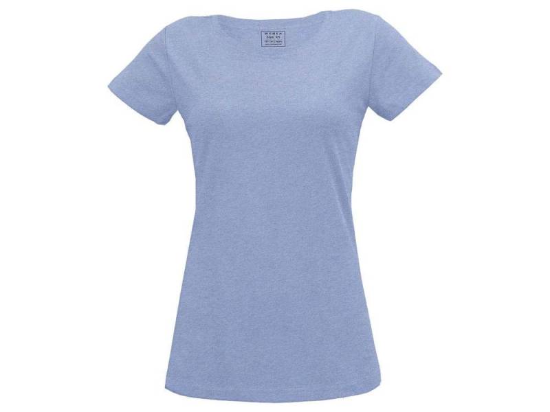 MELA T-Shirt MELA Bio-Damen-T-Shirt melange von MELA