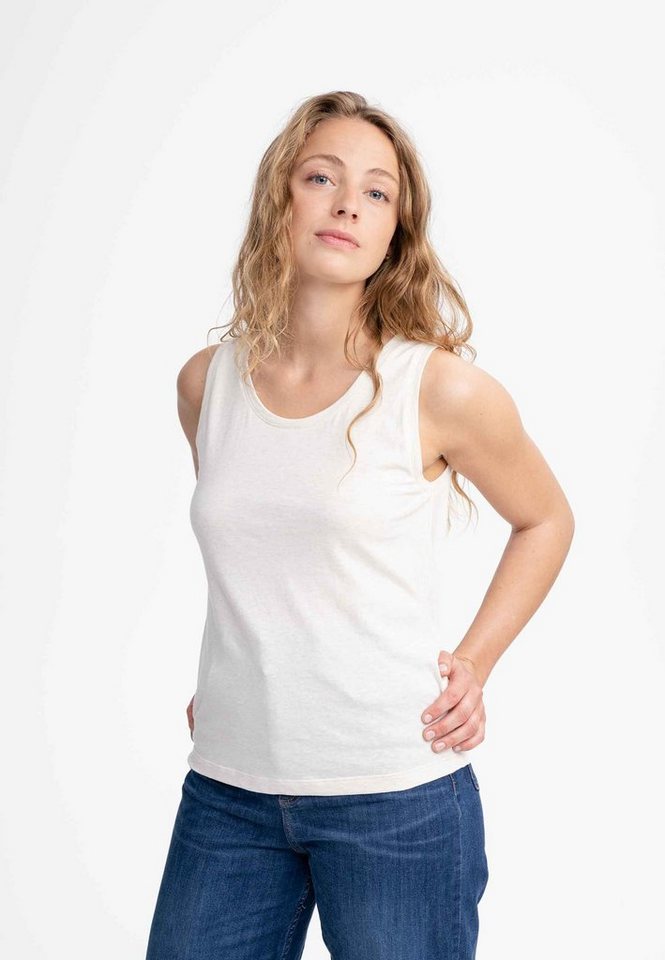 MELA Tanktop Tanktop Style VANITA Ärmellos von MELA