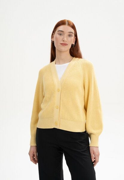 Rippstrick Cardigan BHUMA | von MELA | Fairtrade & GOTS zertifiziert von MELA