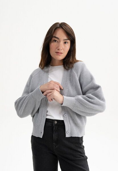 Rippstrick Cardigan BHUMA | von MELA | Fairtrade & GOTS zertifiziert Rippstrick Cardigan BHUMA | von MELA | Fairtrade & GOTS zertifiziert von MELA