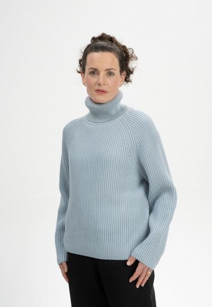 Rippstrick Rollkragenpullover CHIRHA | von MELA | Fairtrade & GOTS zertifiziert von MELA
