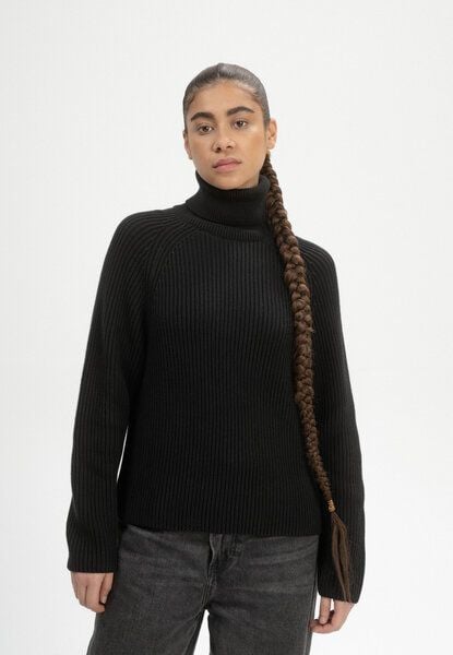 Rippstrick Rollkragenpullover CHIRHA | von MELA | Fairtrade & GOTS zertifiziert von MELA