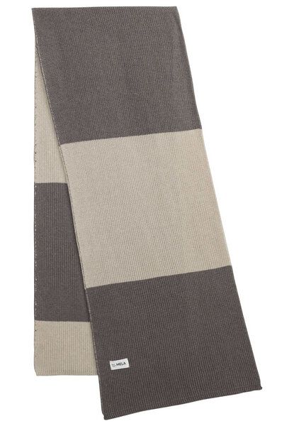 Rippstrick multicolor Schal KAZIM | von MELA | Fairtrade & GOTS zertifiziert von MELA