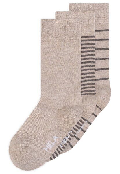 Socken 3 Paare Basic | von MELA | Fairtrade & GOTS zertifiziert von MELA