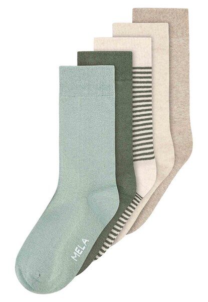 Socken 5er Pack Basic | von MELA | Fairtrade & GOTS zertifiziert von MELA
