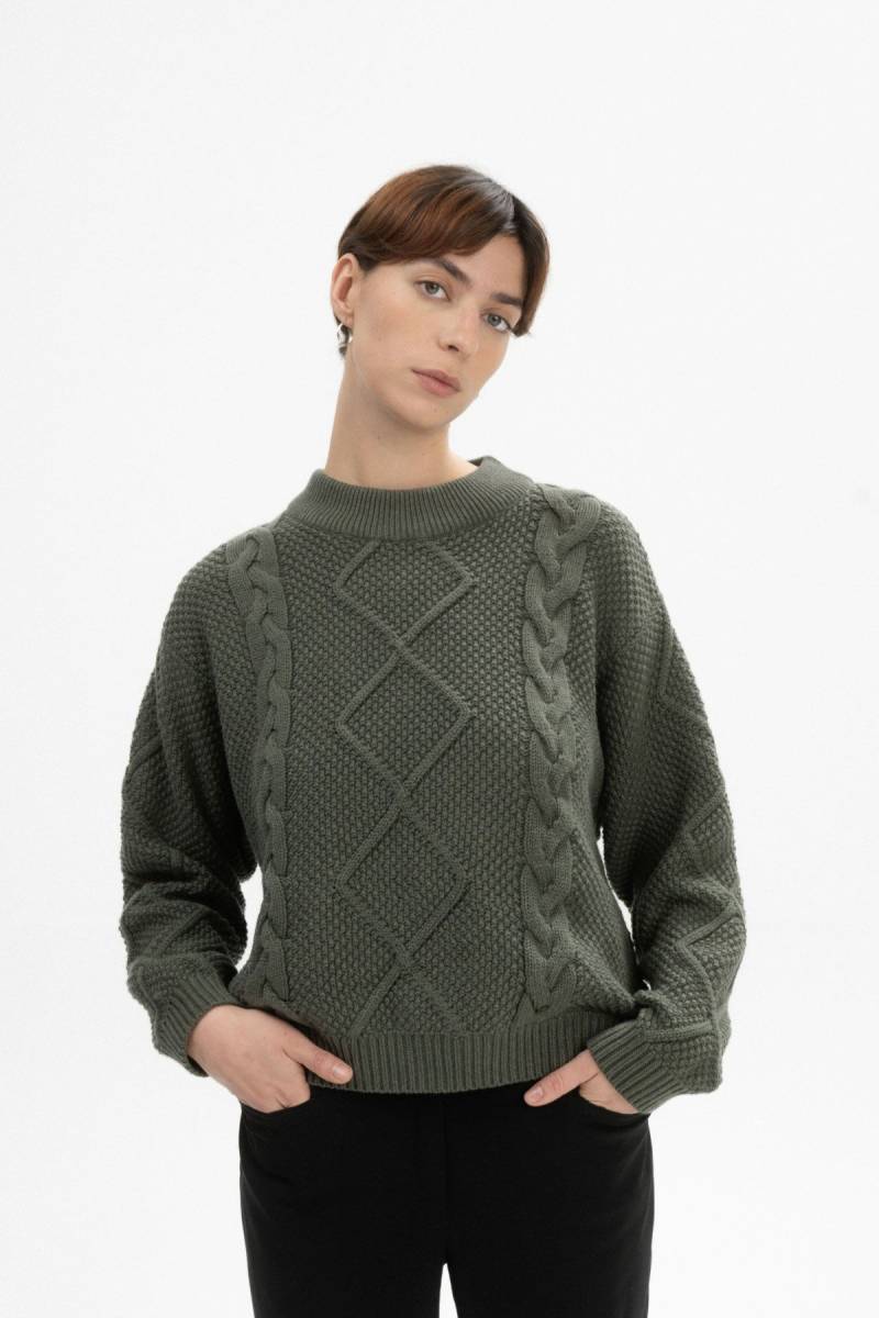 Strickpullover Zopfmuster Samaira von MELA