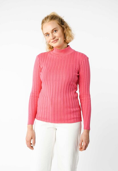 Strickpullover mit Mockneck AMBA | von MELA | Fairtrade & GOTS zertifiziert von MELA