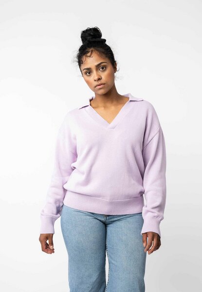 V-Neck Strickpullover VEDA | von MELA | Fairtrade & GOTS zertifiziert von MELA