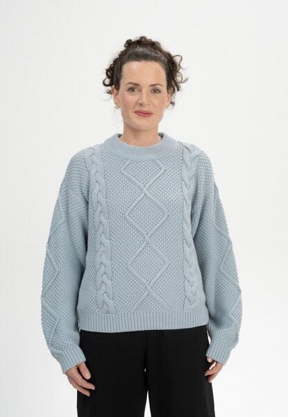 Zopfmuster Strickpullover SAMAIRA | von MELA | Fairtrade & GOTS zertifiziert von MELA