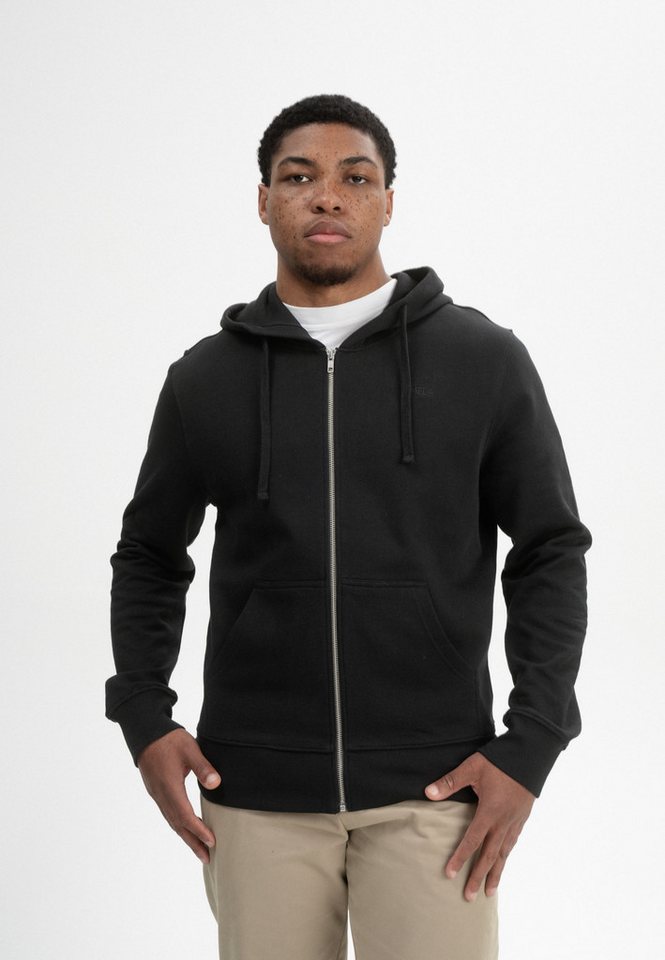 MELA Hoodie Hoodiejacke mit Reißverschluss DEVADAS Aufgesetzte Fronttaschen von MELA