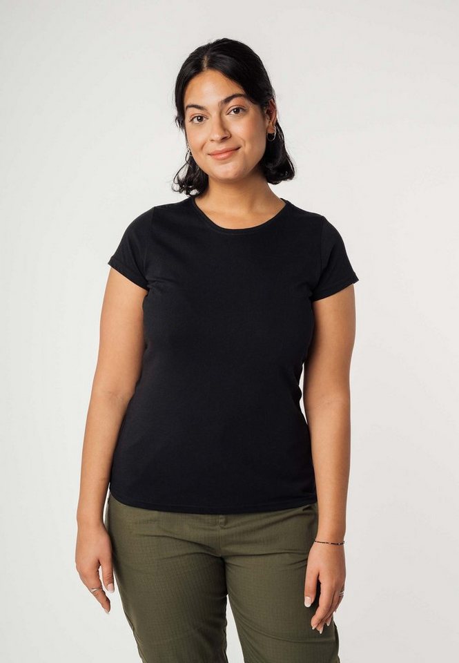 MELA Kurzarmshirt T-Shirt Basic Damen von MELA