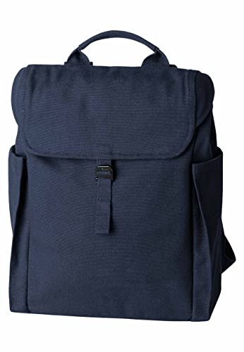 MELAWEAR - Rucksack BALAMANI | Nachhaltig mit Fairtrade Cotton, GOTS & Grüner Knopf Zertifizierung, Farbe:blau von MELAWEAR