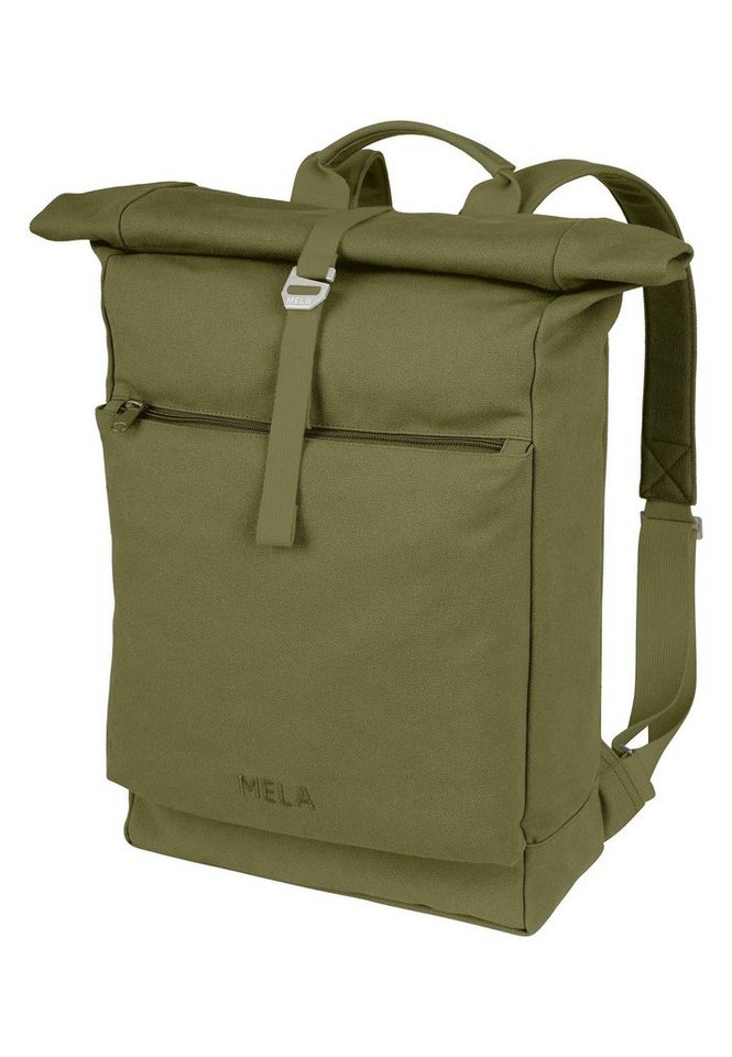 MELA Rucksack Rucksack AMAR, Veganer Rolltop mit erweiterbaren Volumen von MELA