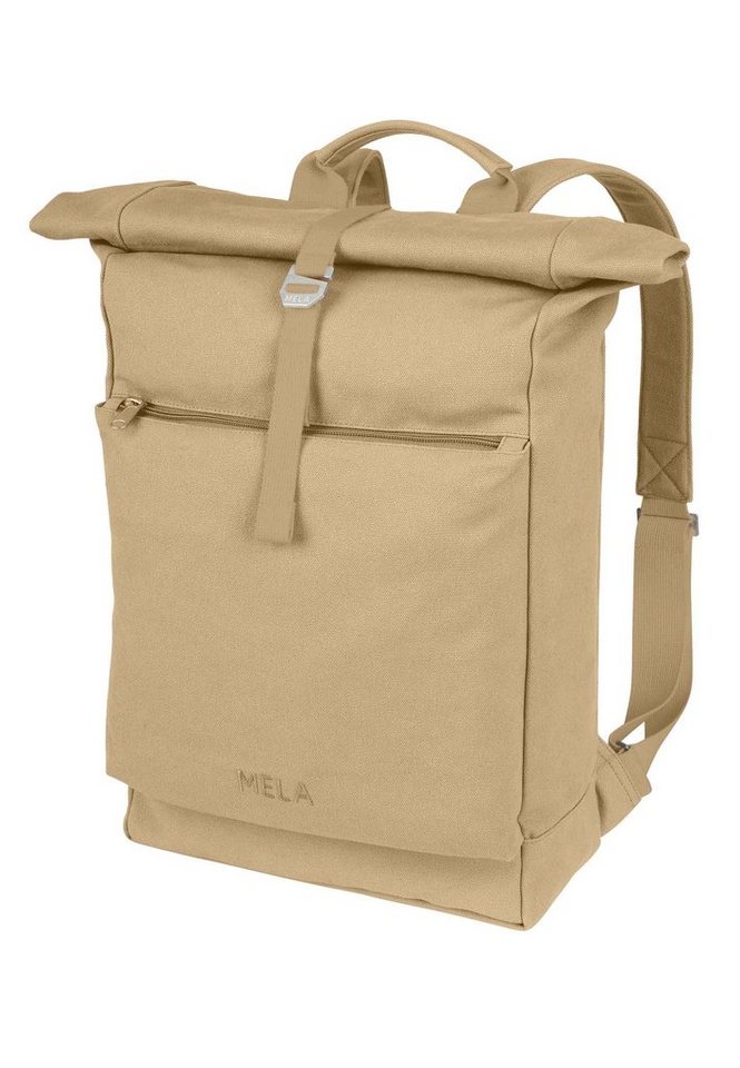 MELA Rucksack Rucksack Style AMAR, Veganer Rolltop mit erweiterbaren Volumen von MELA
