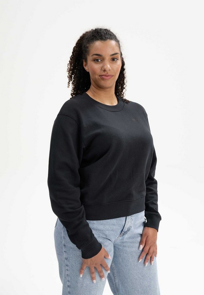 MELA Sweatshirt Sweatshirt Style RATI Rippbündchen von MELA