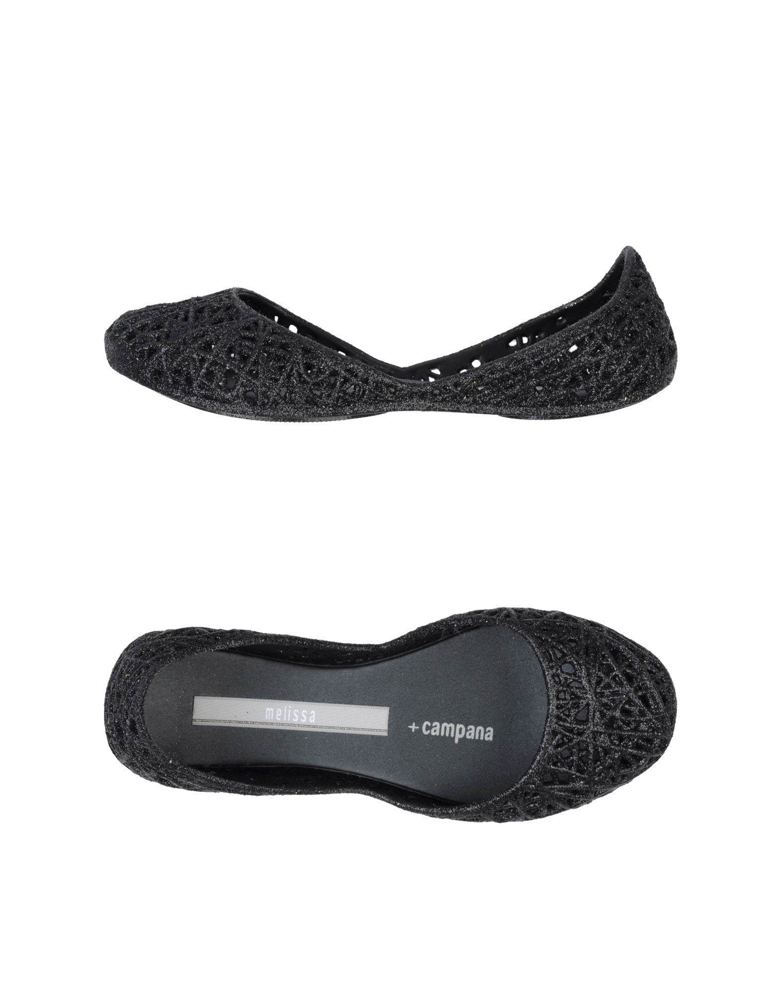 MELISSA + CAMPANA Ballerina Kinder Schwarz von MELISSA + CAMPANA