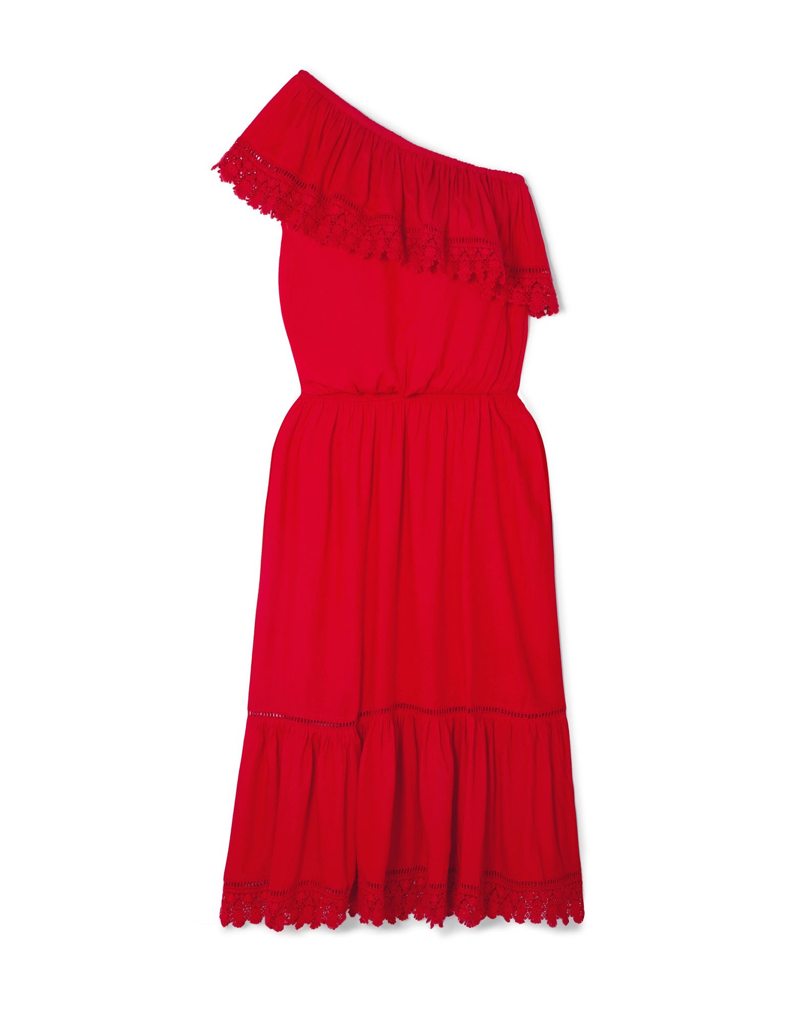 MELISSA ODABASH Strandkleid Damen Rot von MELISSA ODABASH