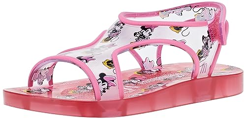 melissa Mini Acqua + Mickey Mouse BB, Rosa, 28/28.5 EU von Melissa