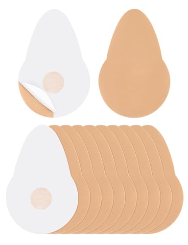 MELLIEX 5 Paar Nipple Cover Damen Einweg Unsichtbare Nipple Cover Adhesive Brustwarzenabdeckung Brust Aufkleber - S von MELLIEX