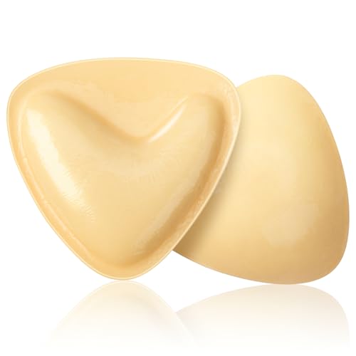 MELLIEX Klebe BH Push up Pads, Doppelseitig Klebende Push up Pads Sticky Bra Nippli Pads Selbstklebende Nippelcover Wasserfest Wiederverwendbar von MELLIEX