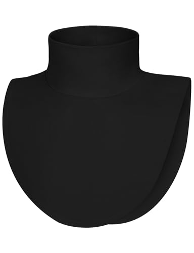 MELLIEX Krageneinsatz Damen, Blusenkragen Einsatz Kragen Abnehmbare Falscher halbe Rollkragenshirt Rollkragenpullover für Frauen von MELLIEX