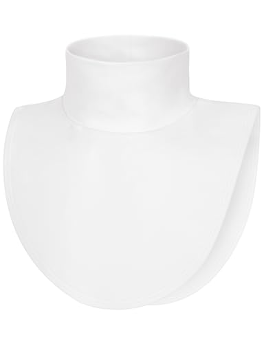 MELLIEX Krageneinsatz Damen, Blusenkragen Einsatz Kragen Abnehmbare Falscher halbe Rollkragenshirt Rollkragenpullover für Frauen von MELLIEX