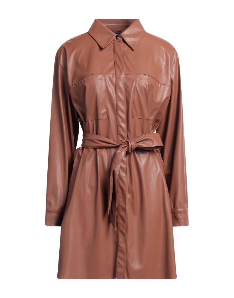 MEM.JS Jacke, Mantel & Trenchcoat Damen Braun von MEM.JS