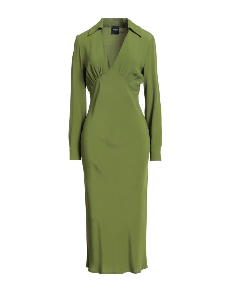 MEM.JS Midi-kleid Damen Grün von MEM.JS