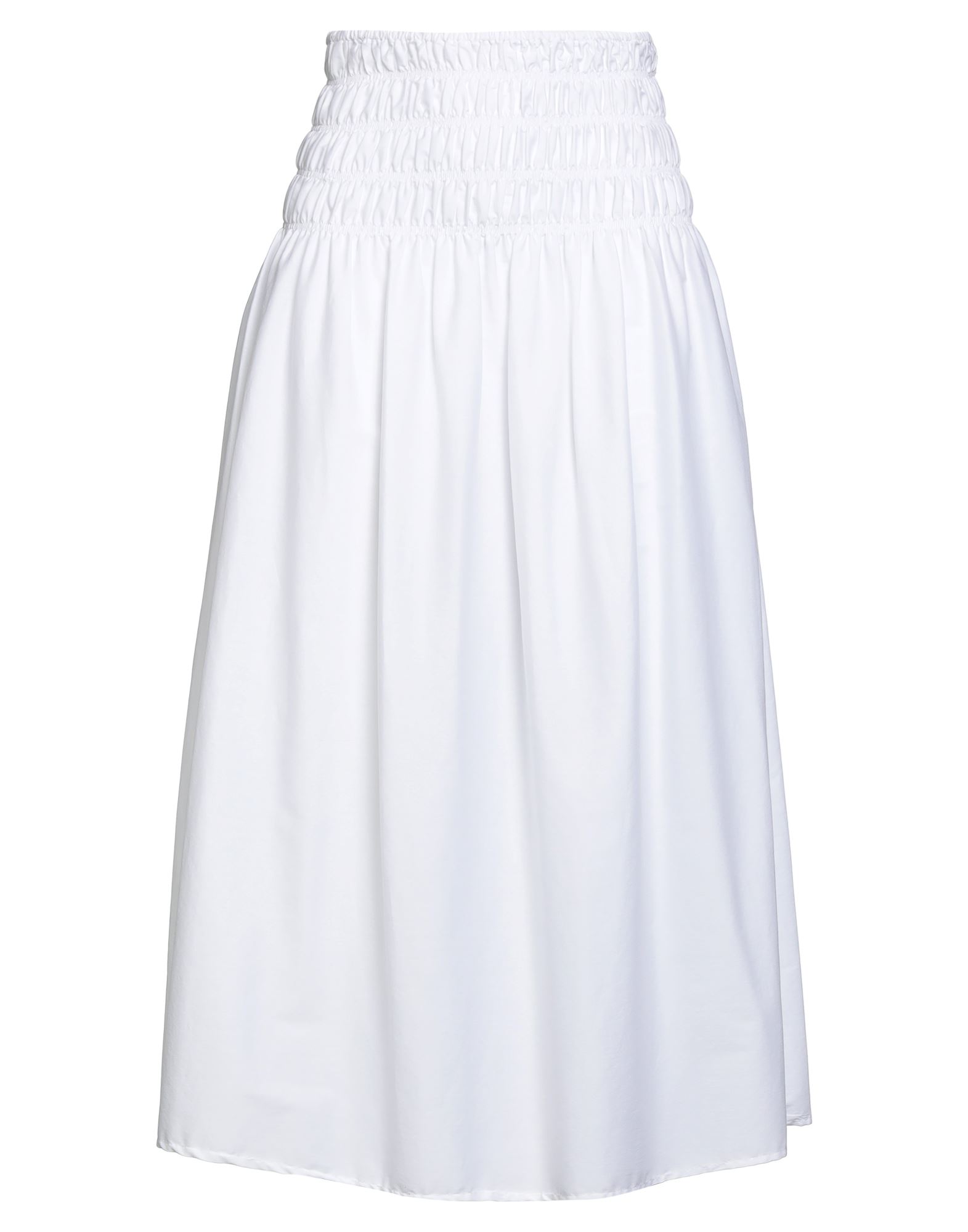 MEM.JS Midi-rock Damen Weiß MEM.JS Midi-rock Damen Weiß von MEM.JS
