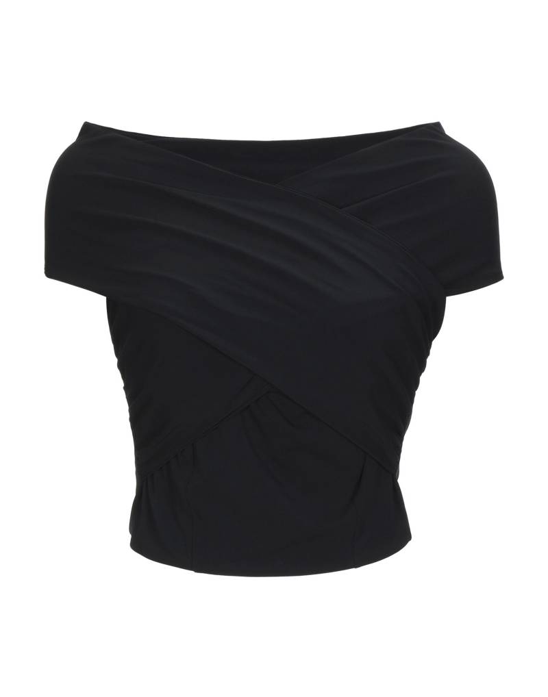 MEM.JS Top Damen Schwarz von MEM.JS