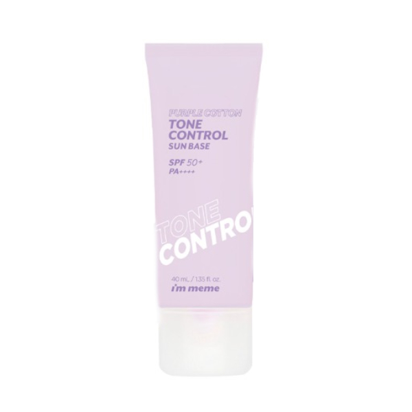 MEMEBOX - I'M MEME Purple Cotton Tone Control Sun Base - 40ml MEMEBOX - I'M MEME Purple Cotton Tone Control Sun Base - 40ml von MEMEBOX