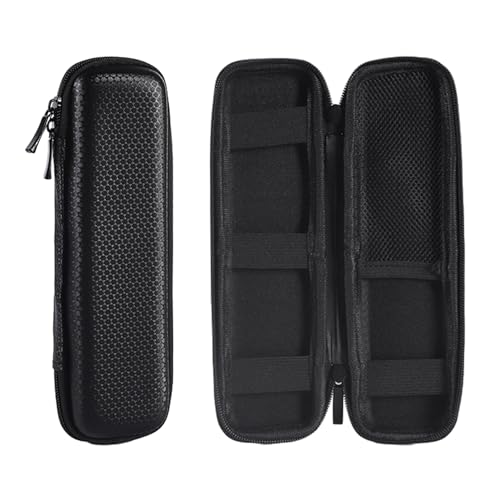 MEMOFYND 1 Stück Sonnenmuster-Aufbewahrungstasche, Wasserdichtes Federmäppchen, Eva-Federmäppchen, Multifunktionale Aufbewahrungstasche, Reißverschluss-Federmäppchen, Kosmetik-Aufbewahrung (Schwarz) von MEMOFYND