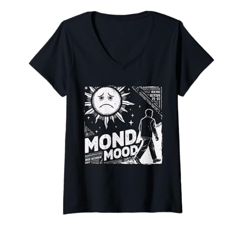 Damen Retro Hipster Y2K Urban Streetwear Grafikdruck Vintage T-Shirt mit V-Ausschnitt Damen Retro Hipster Y2K Urban Streetwear Grafikdruck Vintage T-Shirt mit V-Ausschnitt von MEN & WOMEN GRAPHIC