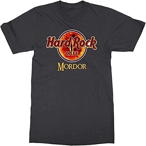 Hard Mordor Cafe Rock Herren-T-Shirt, Schwarz , L Hard Mordor Cafe Rock Herren-T-Shirt, Schwarz , L von MENDE