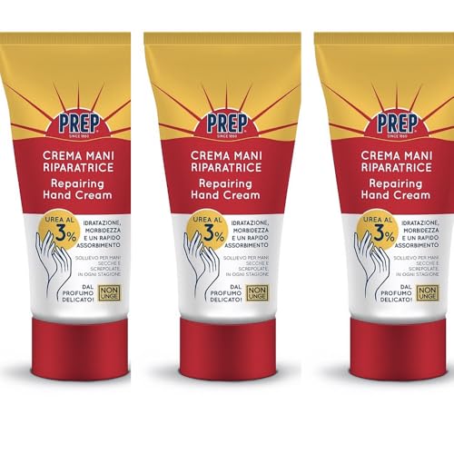 PREP Handcreme, reparierend, 3 % Urea, 75 ml, 3 Stück von MENDOSA