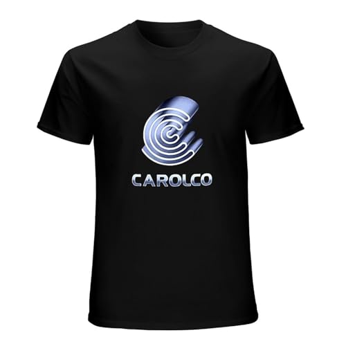 CAROLCO Pictures Logo Defunct Company Logo Movie Company Shirt Cheesy Movie t-Shirt for Men Black XL von MENGYUETONGHUA