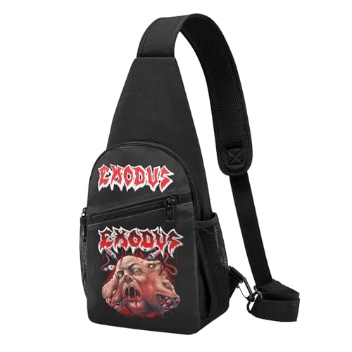 MENOPKA Unisex Music band Crossbody Chest Bag für Damen und Herren Leichtgewicht, verstellbarer Casual-Sling-Backpack für Wandern, Reisen und Tagestouren. MENOPKA Unisex Music band Crossbody Chest Bag für Damen und Herren Leichtgewicht, verstellbarer Casual-Sling-Backpack für Wandern, Reisen und Tagestouren. von MENOPKA