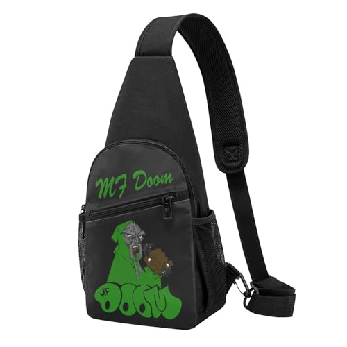 MENOPKA Unisex Rapper Doom Crossbody Chest Bag für Damen und Herren Leichtgewicht, verstellbarer Casual-Sling-Backpack für Wandern, Reisen und Tagestouren. MENOPKA Unisex Rapper Doom Crossbody Chest Bag für Damen und Herren Leichtgewicht, verstellbarer Casual-Sling-Backpack für Wandern, Reisen und Tagestouren. von MENOPKA