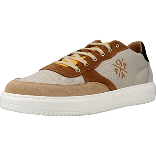 Sneaker Efetres Nylon Cuero Serraje, Low-top, von POPA