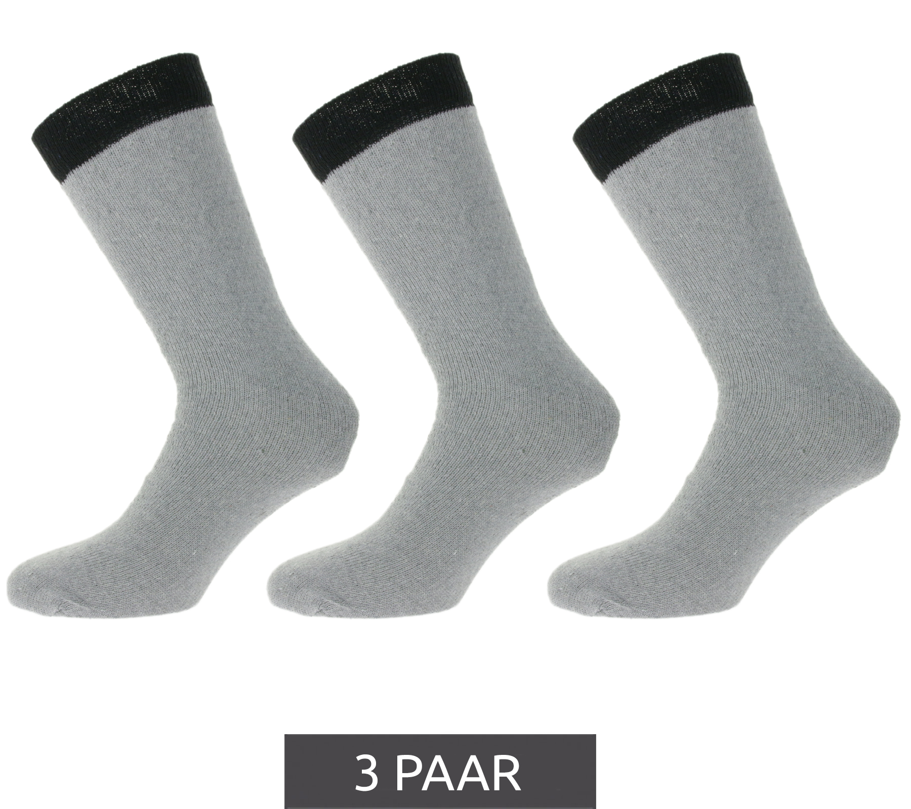 3 Paar MENS WORK SOCKS Arbeits-Socken Baumwoll-Socken Work-Socken lange Socken MWS-21002 Grau 3 Paar MENS WORK SOCKS Arbeits-Socken Baumwoll-Socken Work-Socken lange Socken MWS-21002 Grau von MENS WORK SOCKS