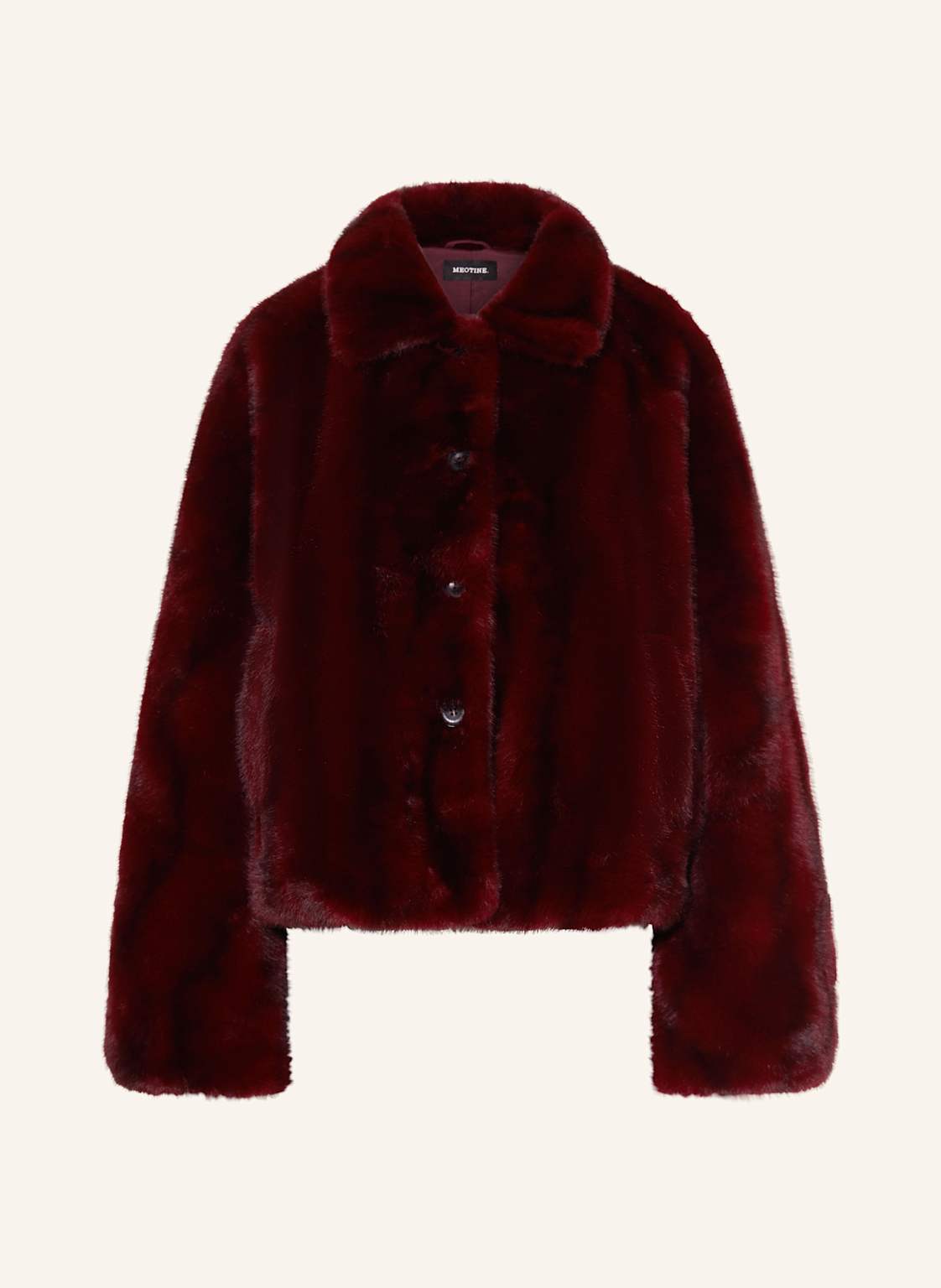 Meotine Kunstfell-Jacke Kelly rot von MEOTINE
