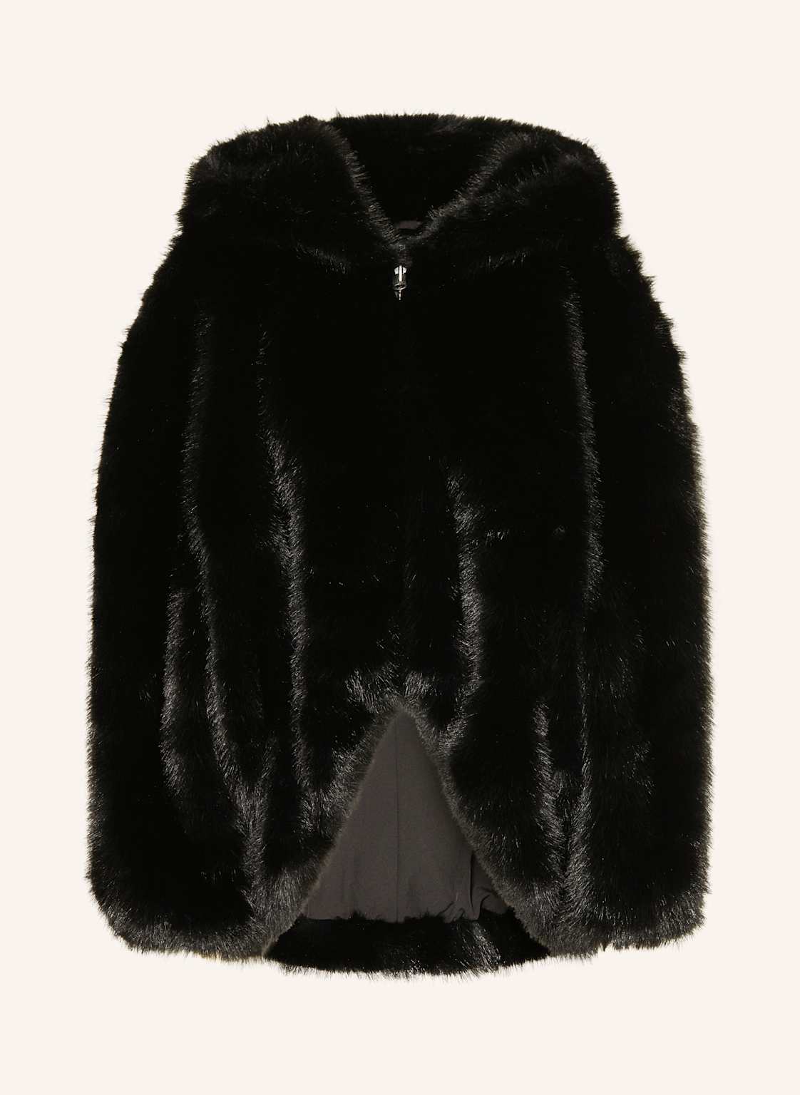 Meotine Kunstfell-Jacke Wilma schwarz von MEOTINE