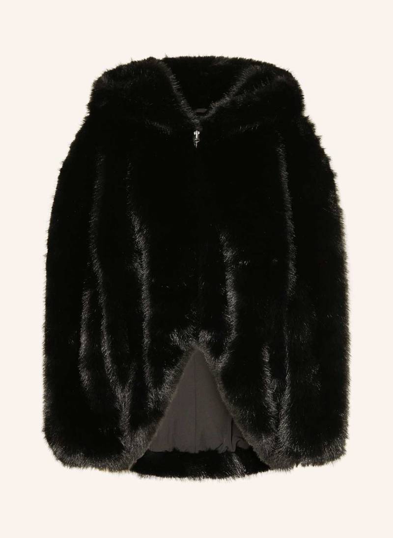 Meotine Kunstfell-Jacke Wilma schwarz von MEOTINE