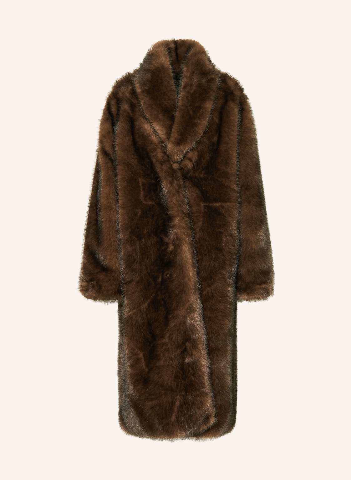 Meotine Kunstfell-Mantel Katha braun von MEOTINE