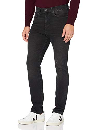 MERAKI Herren Skinny Jeans, Verwaschenes Schwarz, 32W / 32L von MERAKI