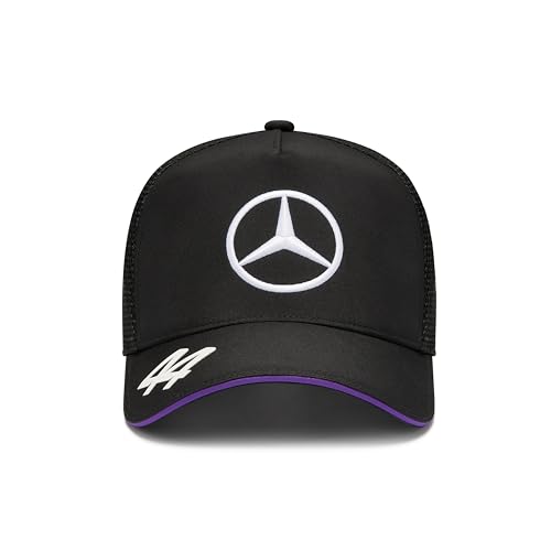 MERCEDES AMG PETRONAS F1 2024 Lewis Hamilton Trucker Kappe - Schwarz - Einheitsgröße MERCEDES AMG PETRONAS F1 2024 Lewis Hamilton Trucker Kappe - Schwarz - Einheitsgröße von Mercedes AMG Petronas