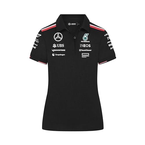 MERCEDES AMG PETRONAS F1 Frauen 2024 Team Polo - Schwarz - Größe: L MERCEDES AMG PETRONAS F1 Frauen 2024 Team Polo - Schwarz - Größe: L von MERCEDES AMG PETRONAS