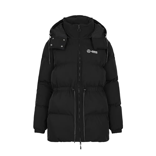 MERCEDES AMG PETRONAS F1 Frauen Gepolsterte Jacke - Schwarz - Größe: M von MERCEDES AMG PETRONAS