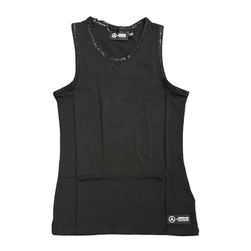 MERCEDES AMG PETRONAS F1 Frauen Logo-Weste - Schwarz - Größe: M von MERCEDES AMG PETRONAS