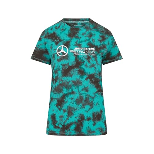 Mercedes AMG Petronas F1 Frauen Tie Dye Tshirt - Mehrfarbig - Größe: XXL von Mercedes AMG Petronas